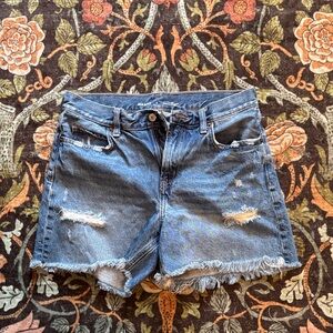 Old Navy Distressed Blue Jean Shorts